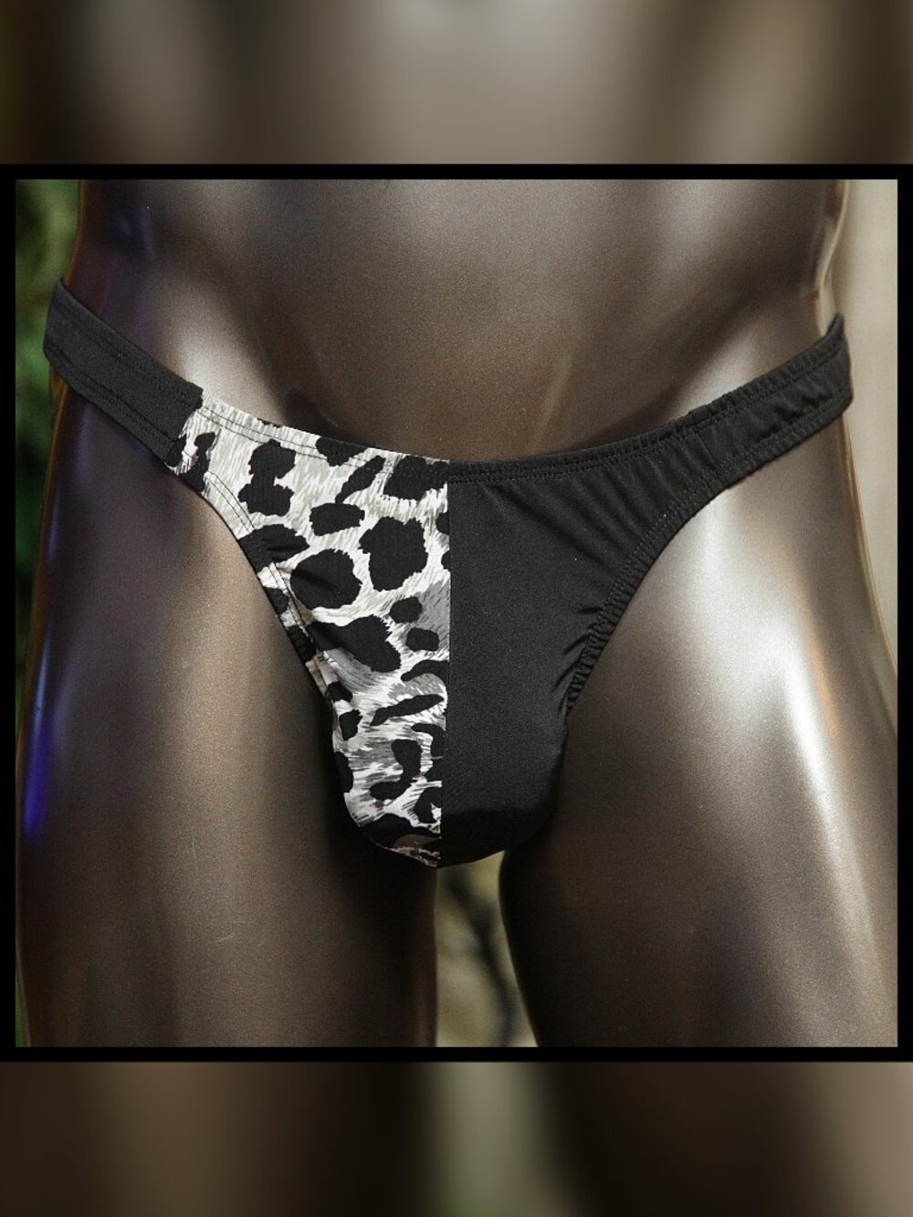 Mens Split Pouch Thong Handmade